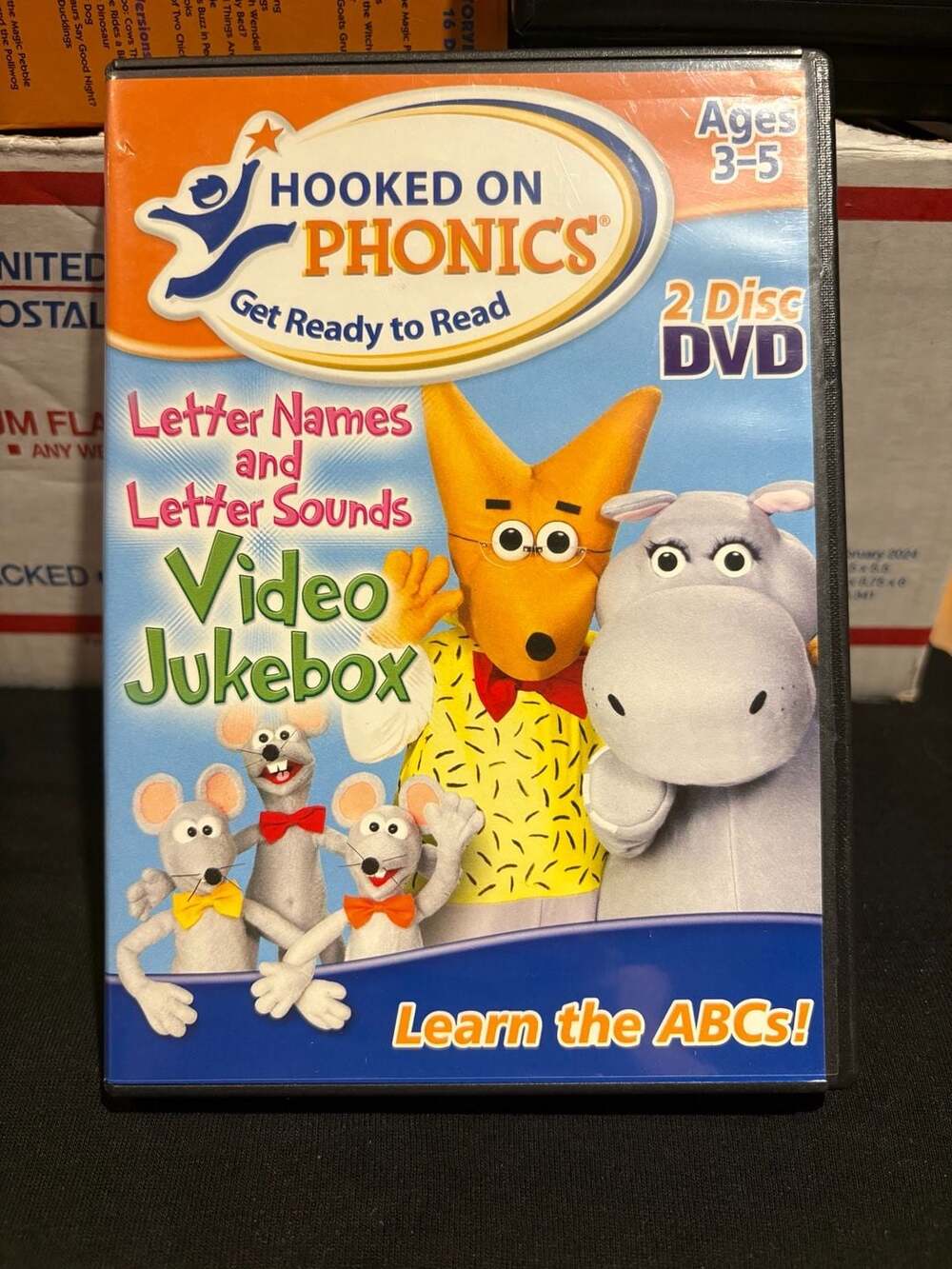 Hooked On Phonics Get Ready To Read Letter Names And Sounds Dvd